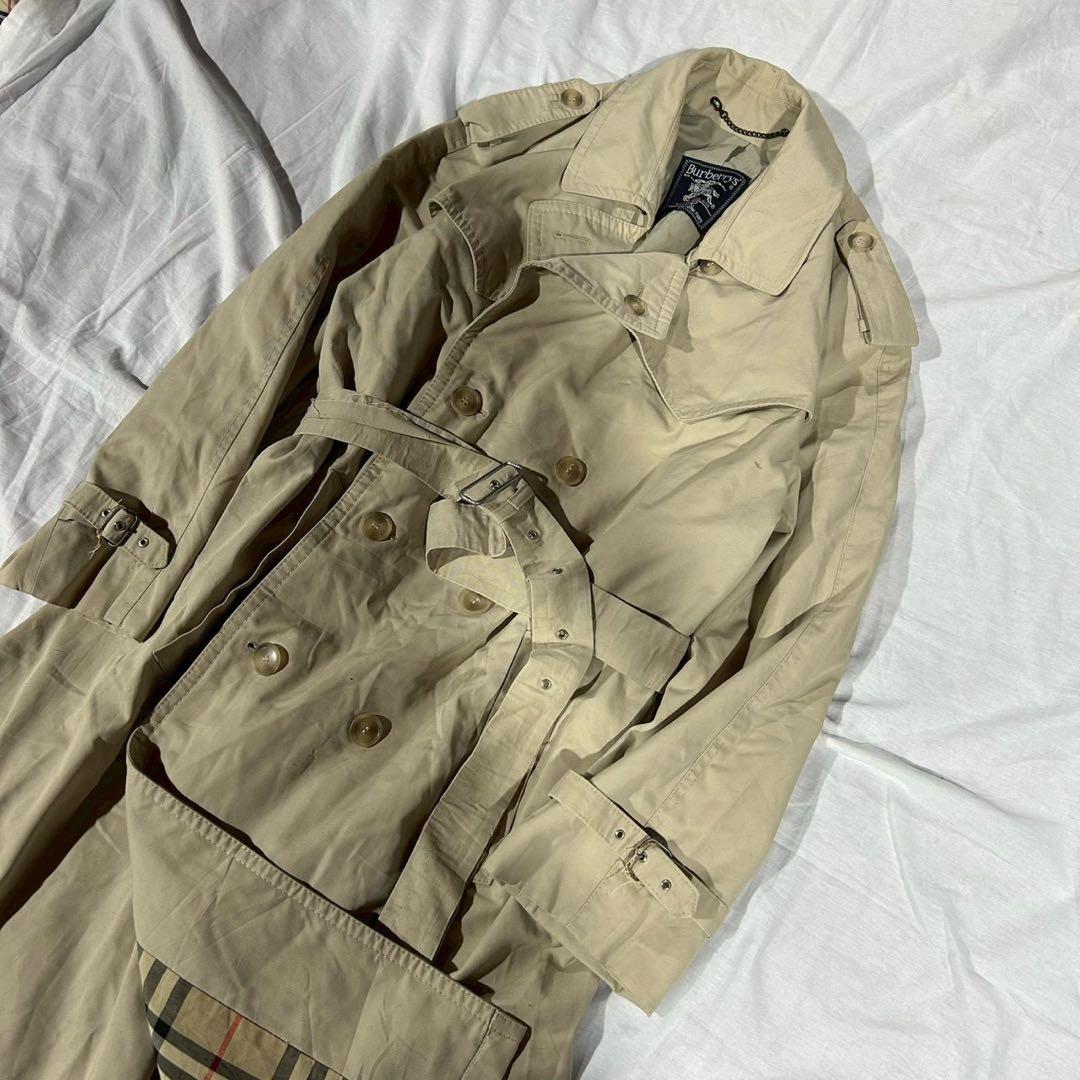 【希少】Burberry's トレンチコート　ベージュ　ノバチェック