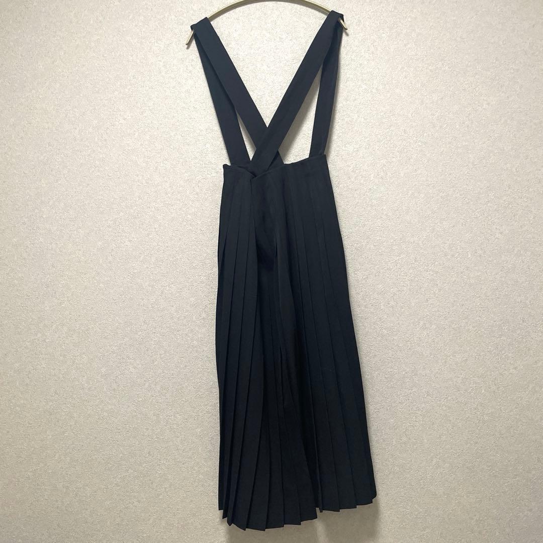 【COMME des GARÇONS】ジャンパースカート　プリーツ