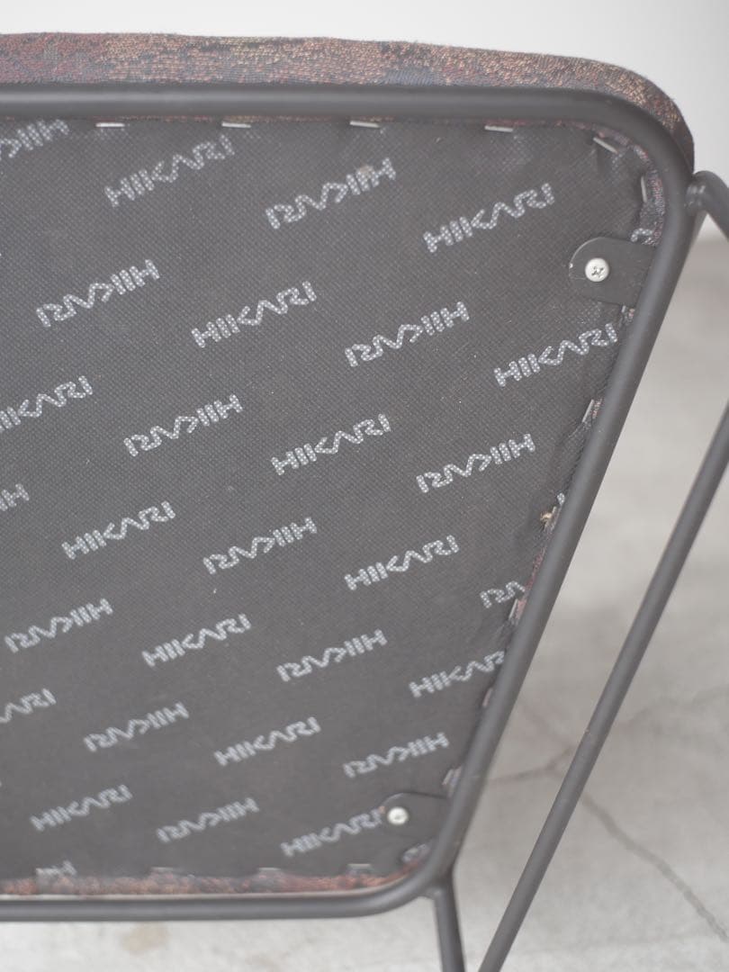 椅子　光製作所　ダイニングチェア　チェア　アイアン　古家具　古道具　昭和レトロ