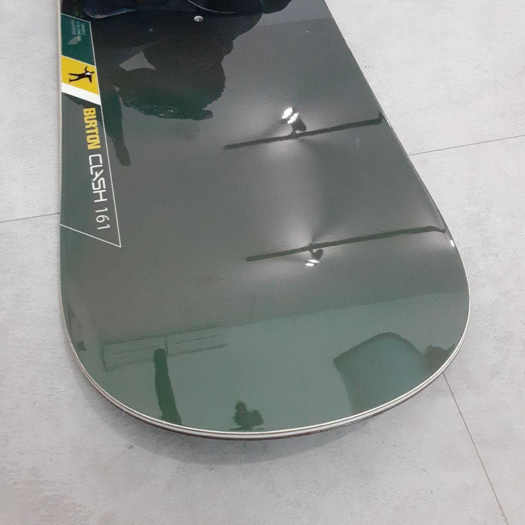 BURTON CLASH 161 スノーボード3点セット カバー＆ビンディング付