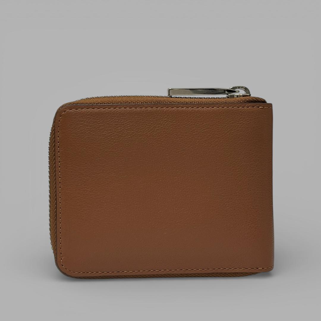 【美品】ハンティングワールド 二つ折り財布 レザー