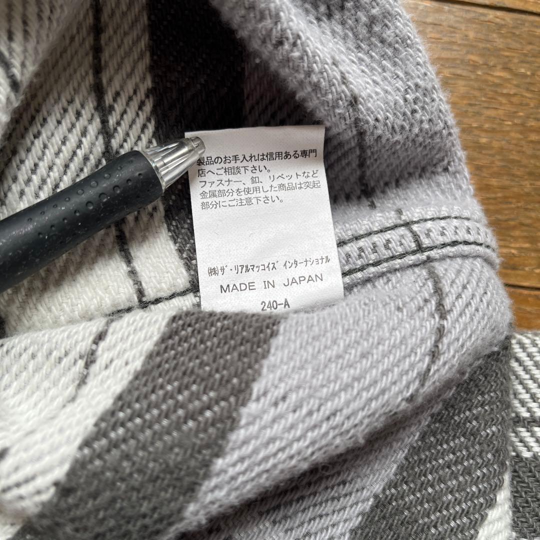 トップス 8HU BLOCK CHECK SUMMER FLANNEL SHIRT