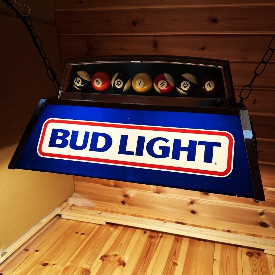 BUD LIGHT プールランプ バドライト ビリヤード ライト ビンテージ