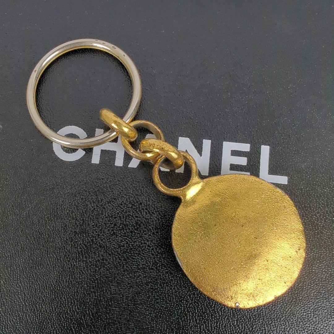 CHANEL シャネル キーホルダー キーリング ココマーク メダル