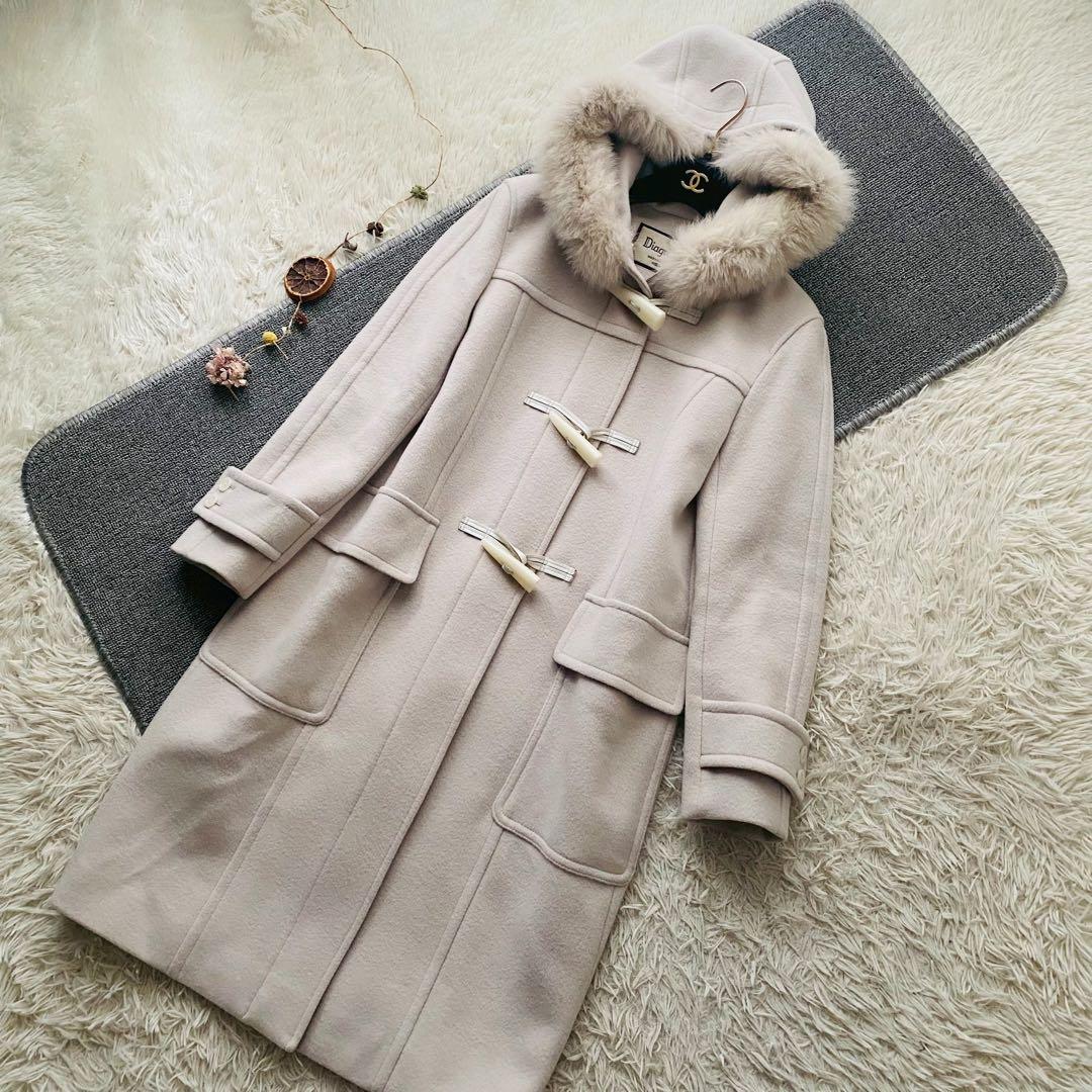 グレースコンチネンタル●極美品●2way フォックスファー ロングダッフルコート