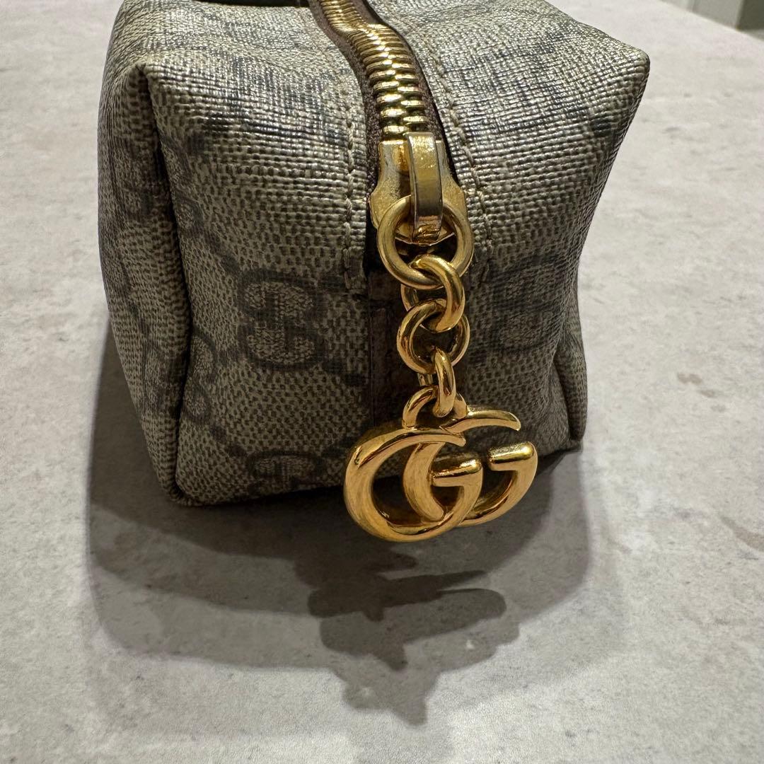 Gucci GGパターン ポーチ ベージュ