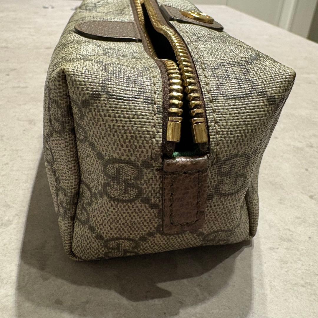 Gucci GGパターン ポーチ ベージュ