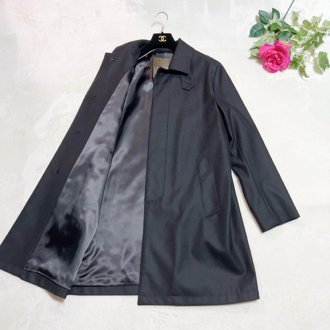 未使用✨　マッキントッシュ　ステンカラー　コート　ダンケルド　最高級　ブラック