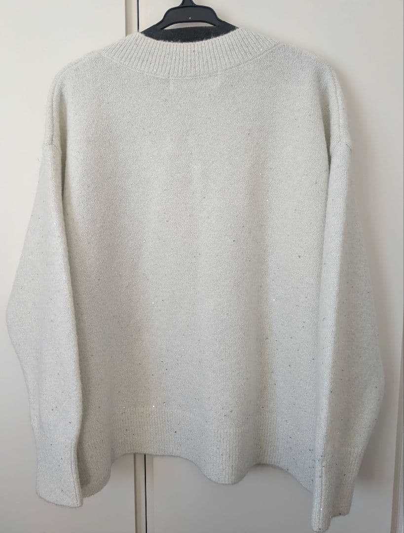 今期 NOLLEY’S Sophi ★モヘヤスパンコールVネックプルオーバー