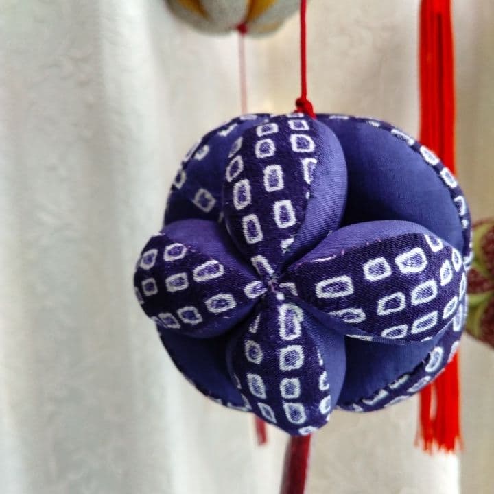 七宝鞠細工の吊るし飾り