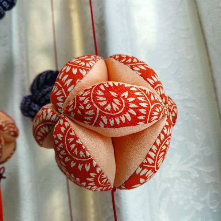 七宝鞠細工の吊るし飾り