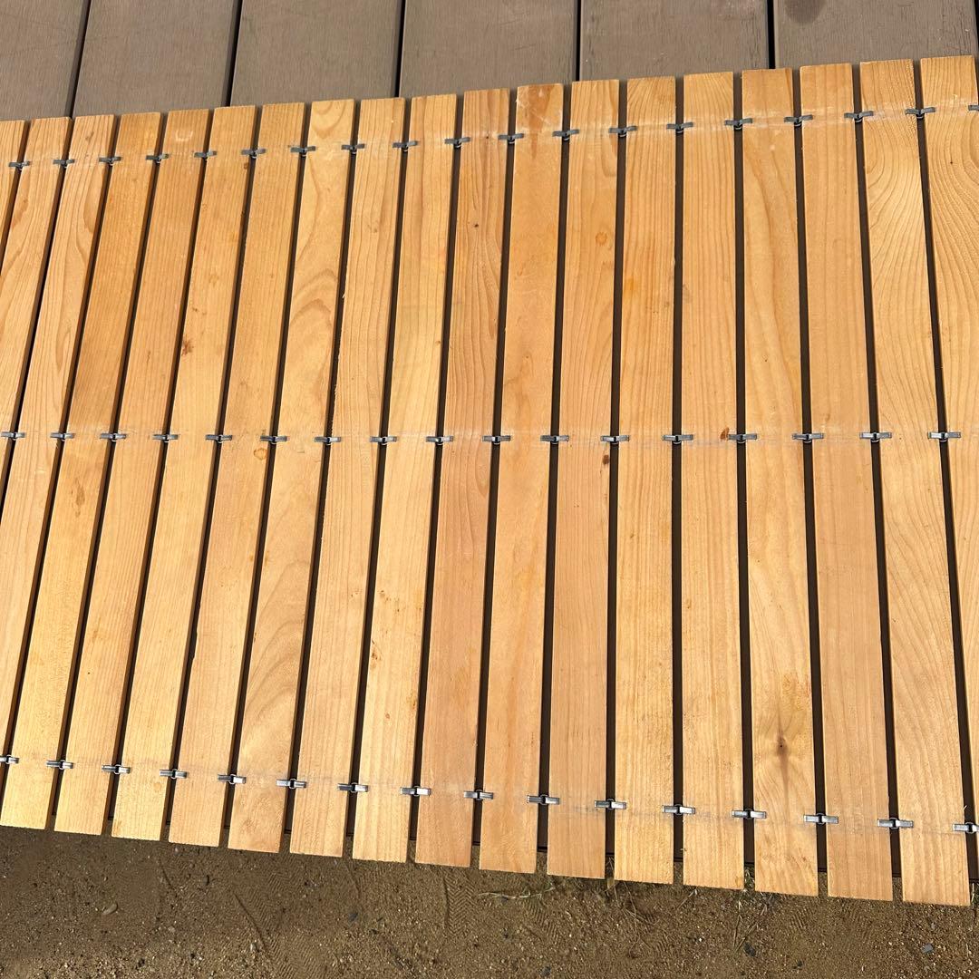 Lallemand ラレマンド ウッドロールトップテーブル ビンテージ 廃盤品