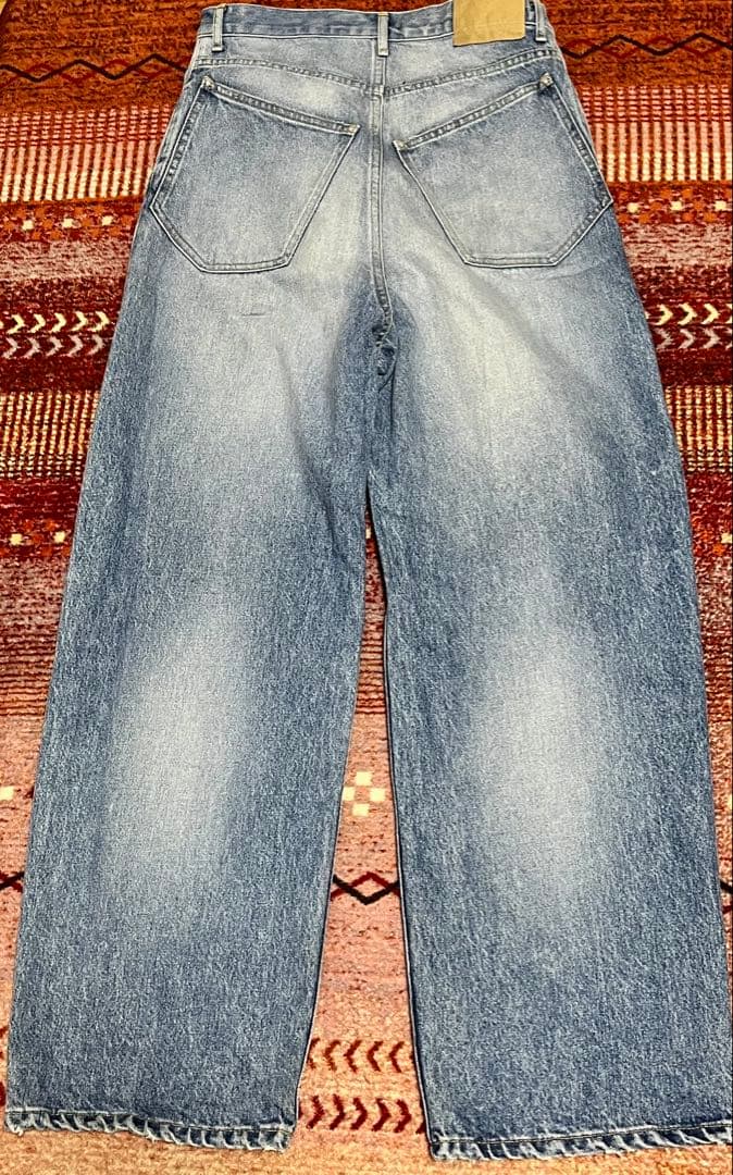 【ok.soon】original wide denim サイズ２