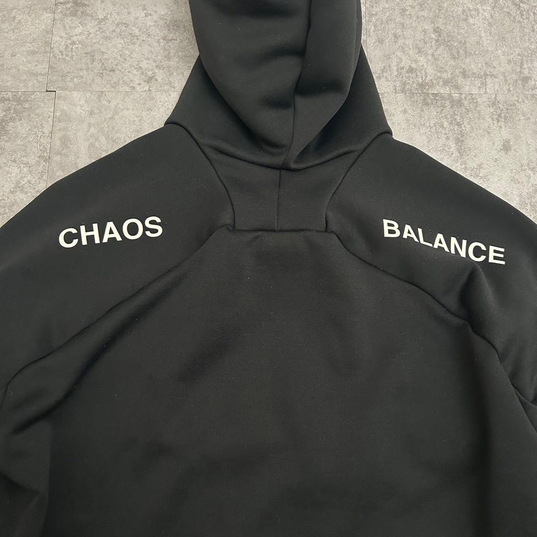 NIKE UNDERCOVER パーカー CHAOS BALANCE 黒 L