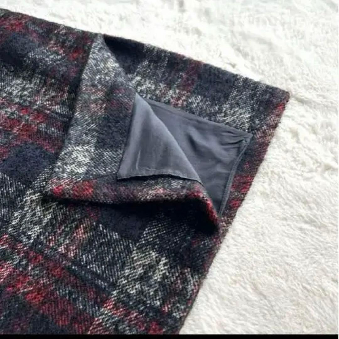 ひ*☆様 エストネーション　ROCHAS ミモレ丈チェックタイトスカート　未使用