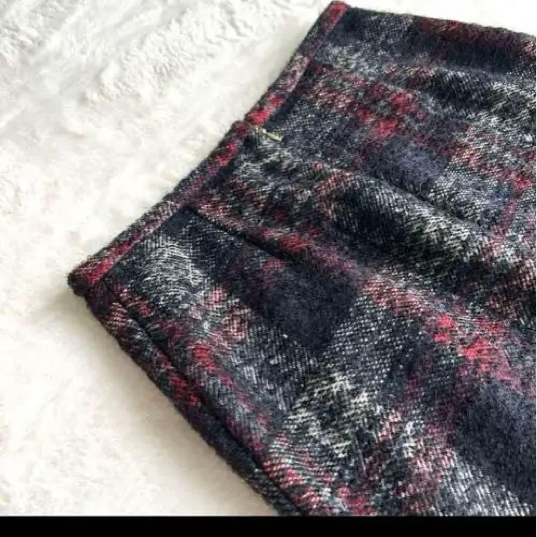 ひ*☆様 エストネーション　ROCHAS ミモレ丈チェックタイトスカート　未使用
