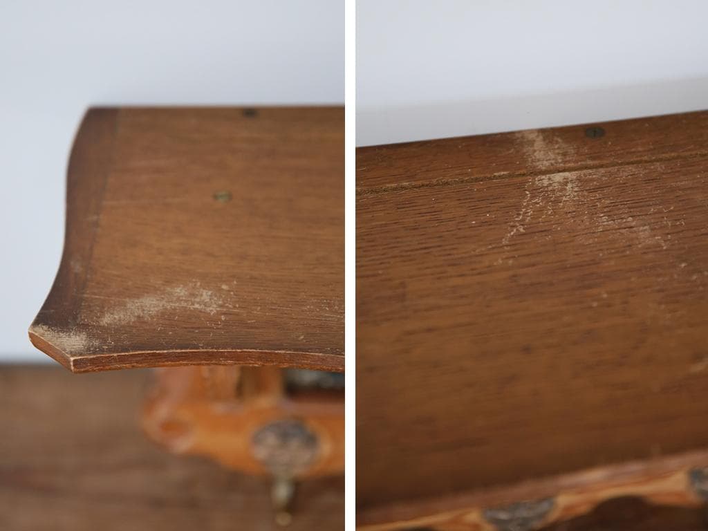 フランスアンティーク木製ウォールフック/シェルフ/壁掛けラック(90-86)