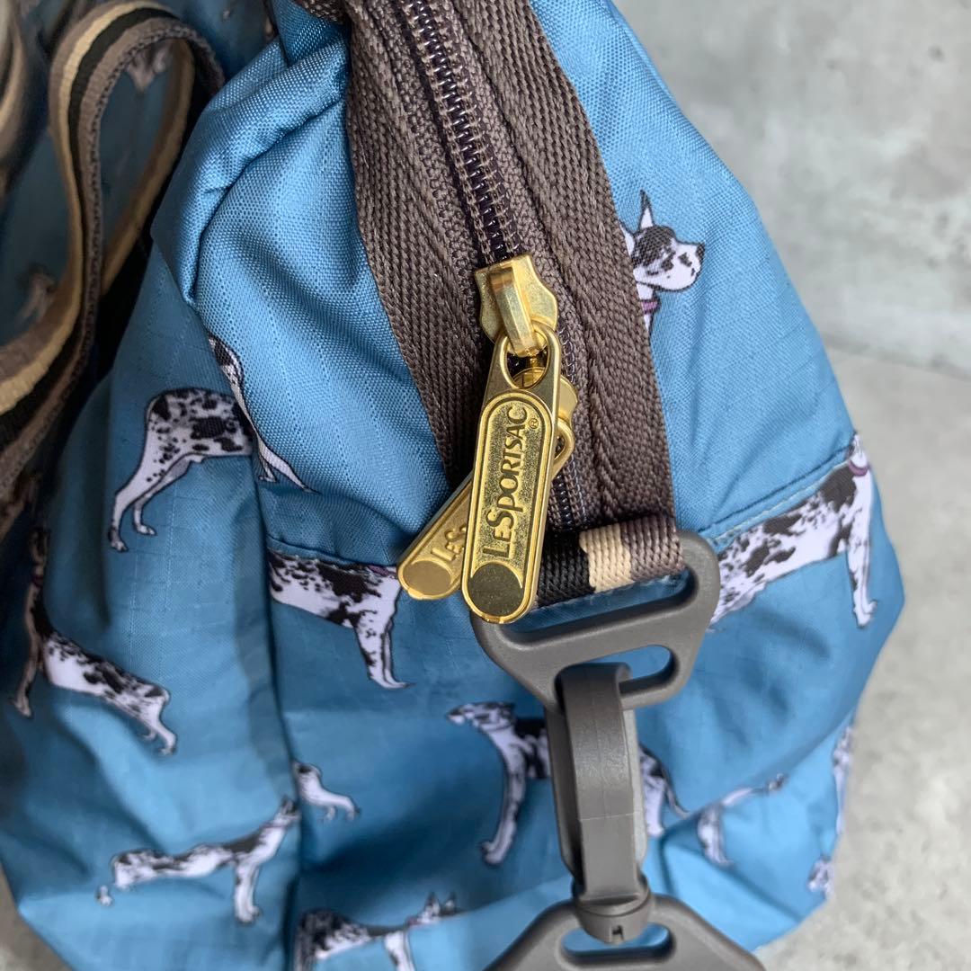レア　完売品　LeSportsac 犬プリント ボストンバッグ　風間ゆみえ