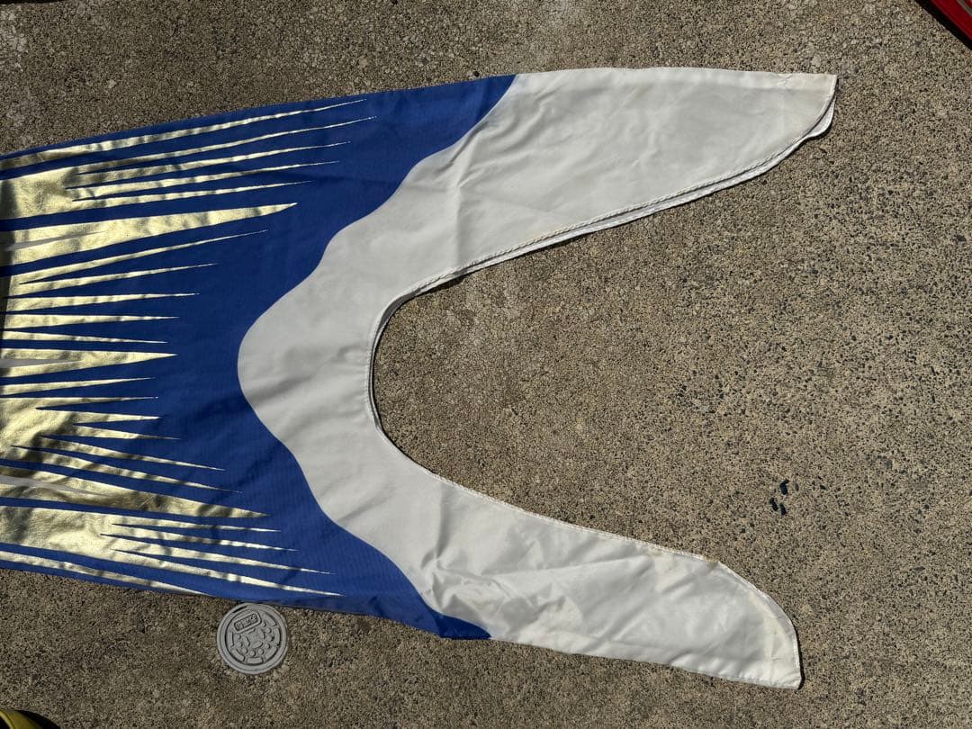 中古 鯉のぼり ④ 6m 両面金太郎 こいのぼり 3色+吹流し こどもの日 節句