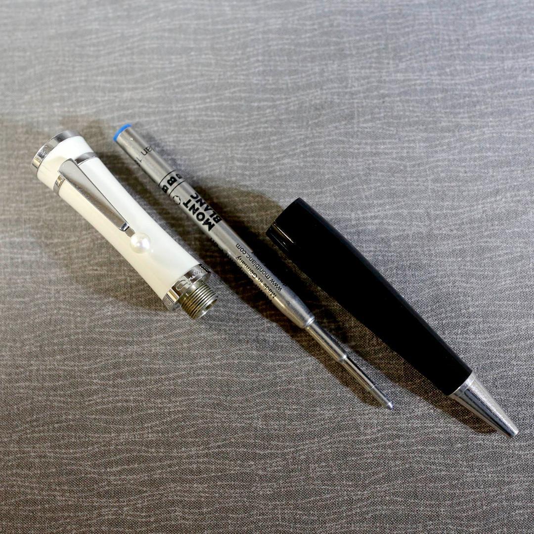 【限定品 料込み】モンブラン ボールペン グレタガルボ 真珠 パール