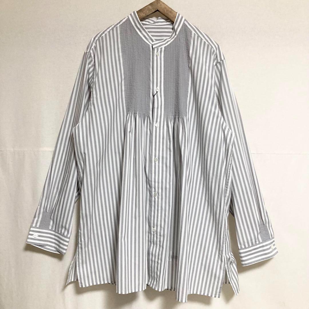 Lサイズ！KUON リバーシブルプリーツシャツ