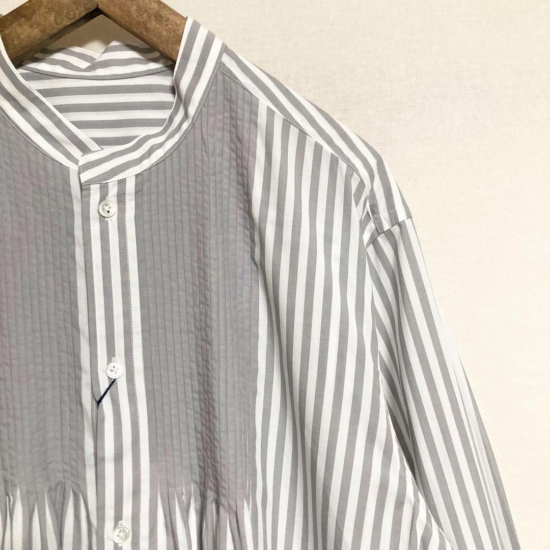 Lサイズ！KUON リバーシブルプリーツシャツ