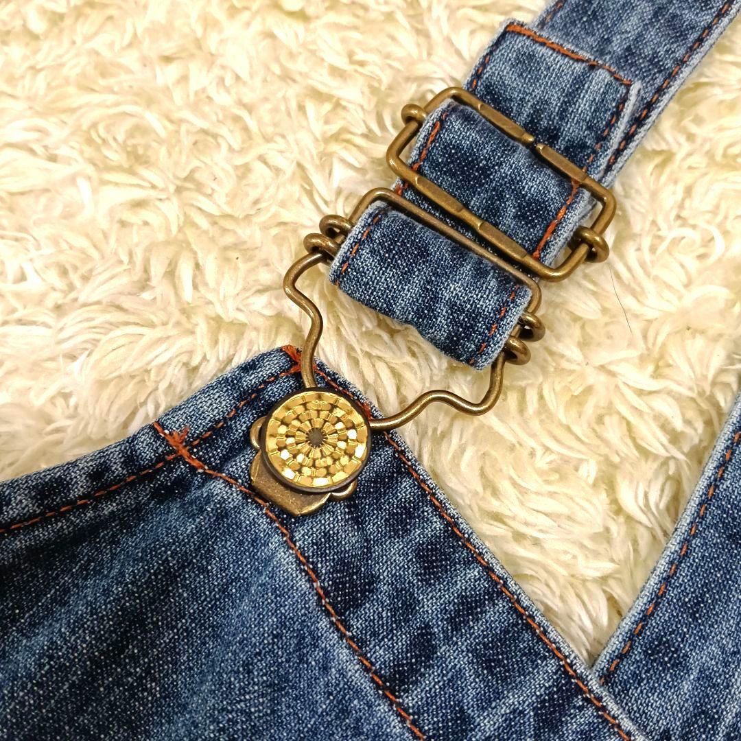 ♦最終♦新品タグ付き 157×woadblue デッキオーバーオール 24AW