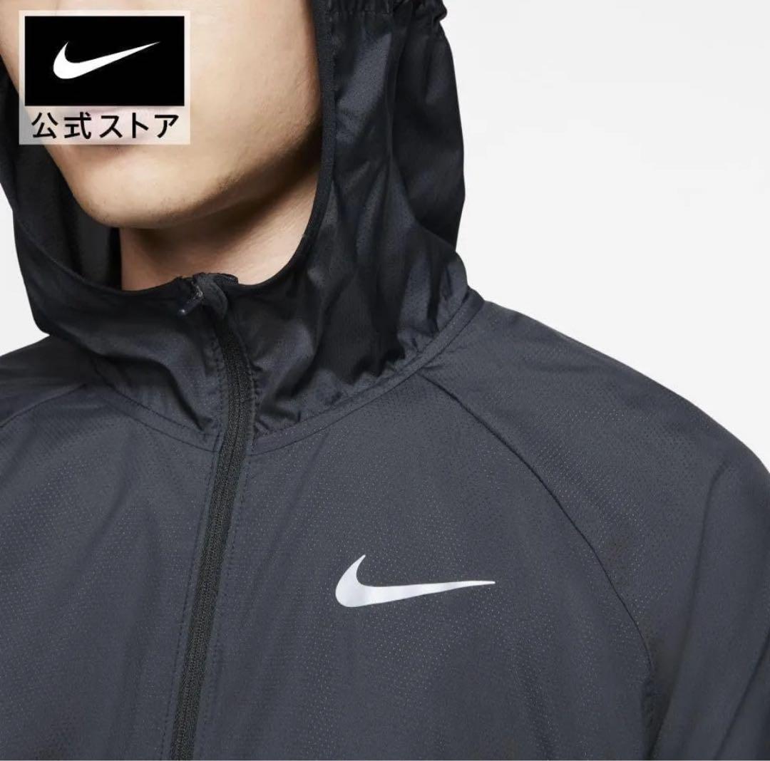 ナイキ エッセンシャル フーデッド 軽量薄手ランニングジャケット 2XL