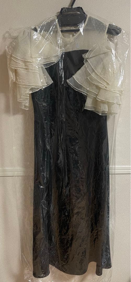 【Acka.】organdy frill dress タグ付き オケージョン