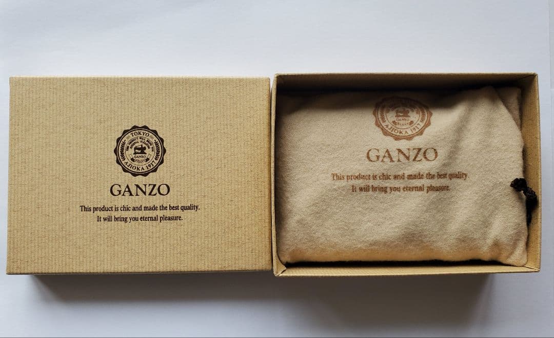 GANZO ガンゾ ブライドルカジュアルＬファスナー 小銭入れ 【廃盤品】