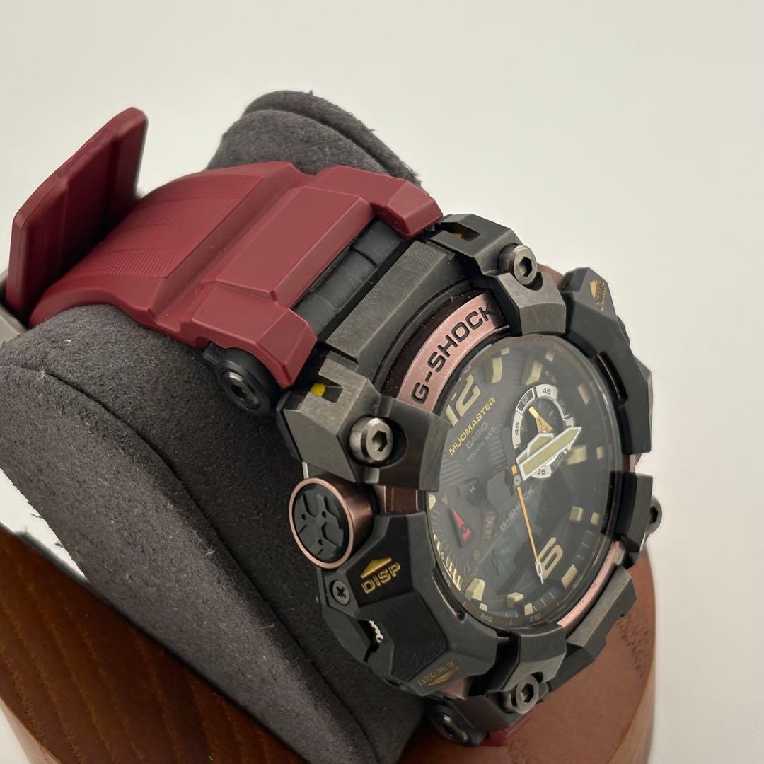 【極美品】カシオ　G-SHOCK GWG-B1000-1A4JF レッド　箱付