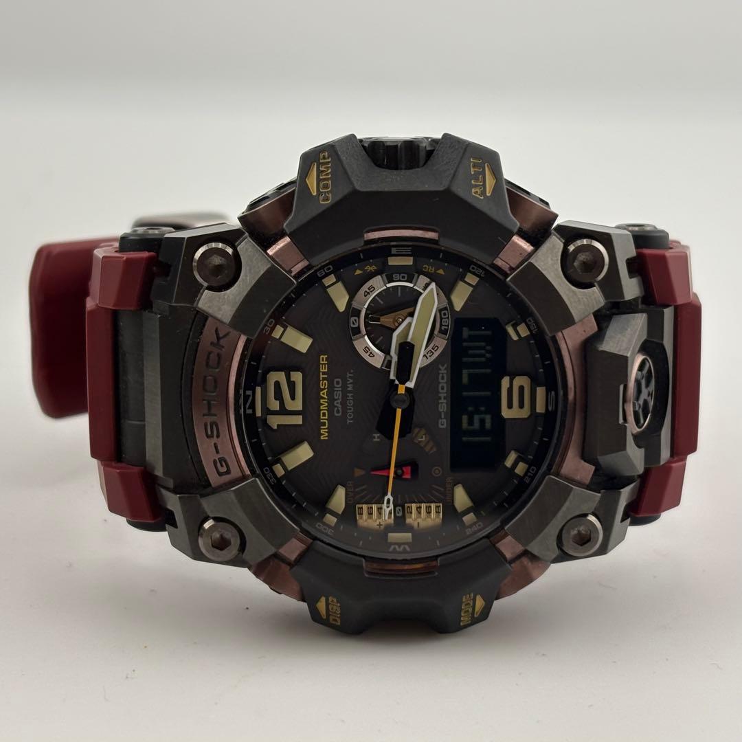 【極美品】カシオ　G-SHOCK GWG-B1000-1A4JF レッド　箱付