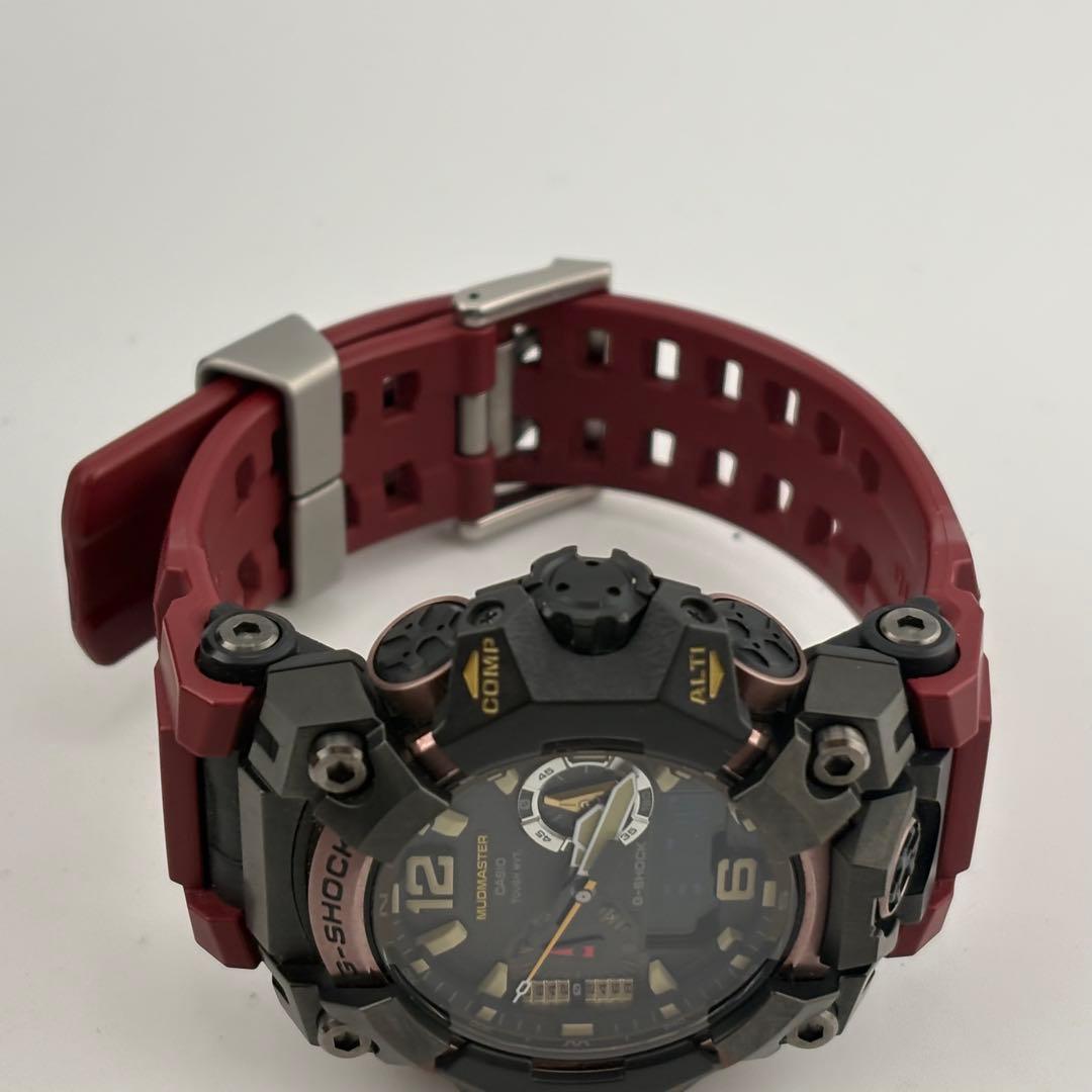 【極美品】カシオ　G-SHOCK GWG-B1000-1A4JF レッド　箱付