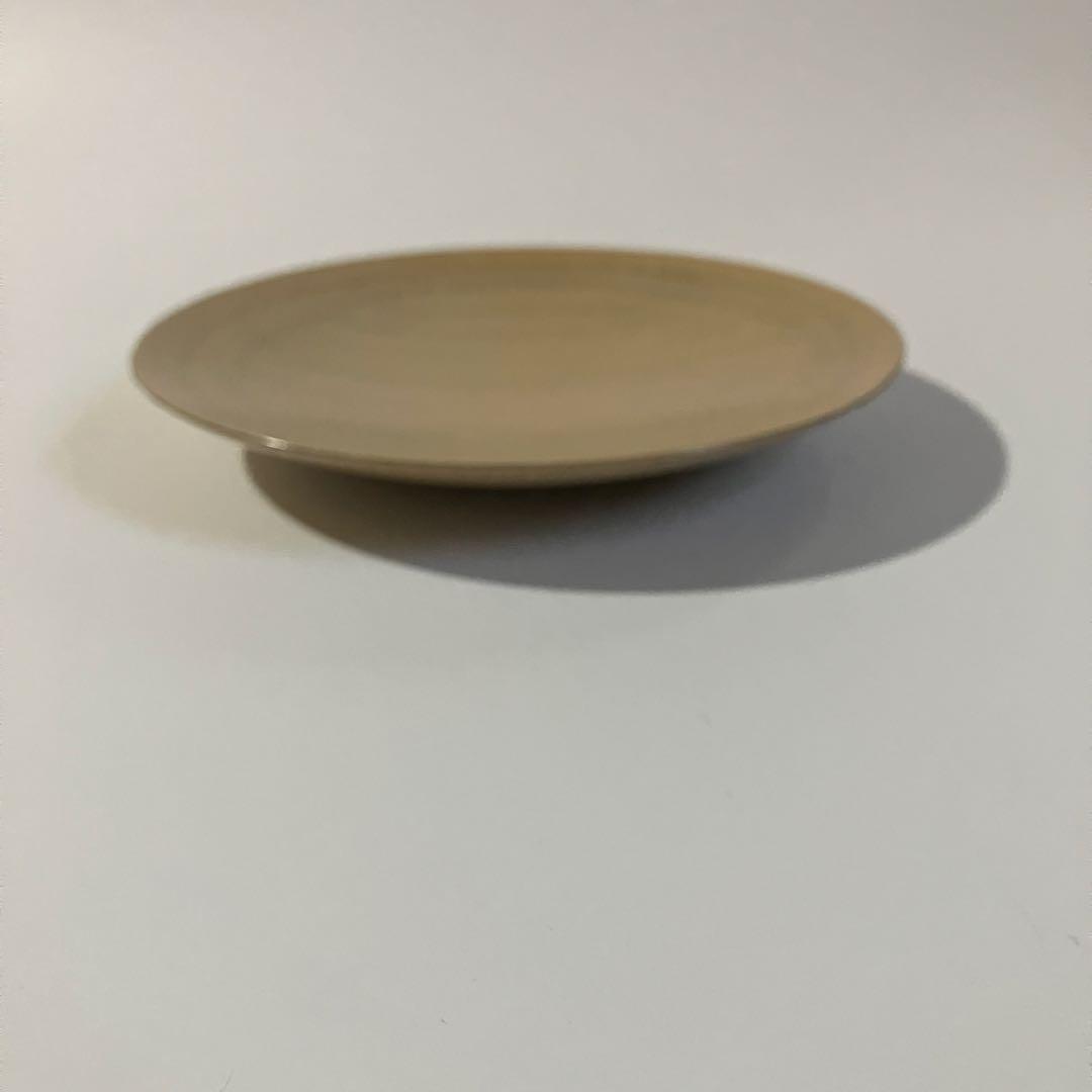 赤木明登　天廣皿　白漆