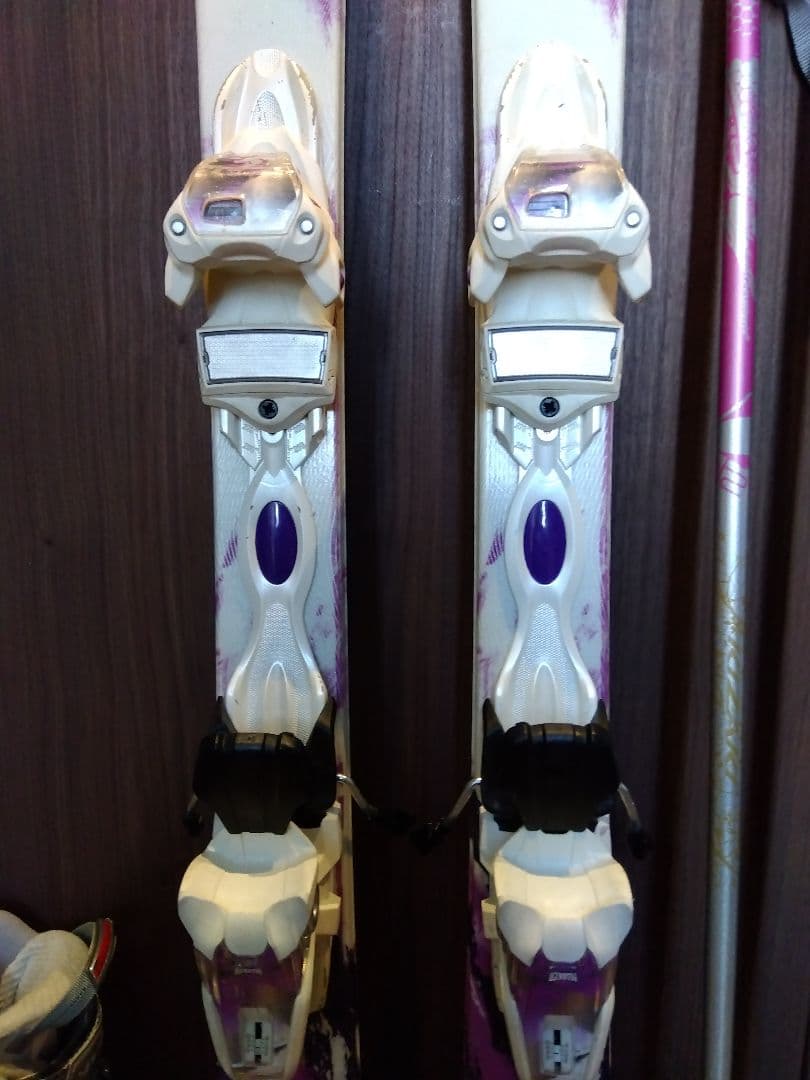 程度良好‼️ K2 ティーンズ・レディース用 スキーセット メンテ・WAX済み✔