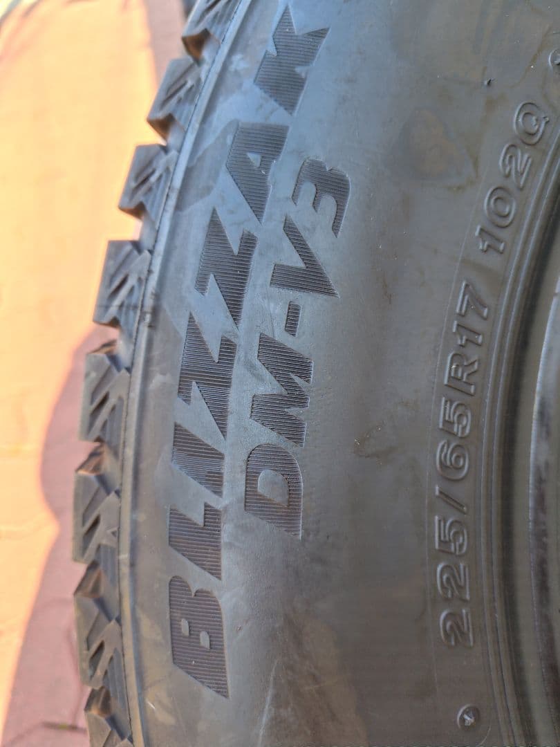 ブリヂストン DM-V3 225/65R17 2021年製２本セット