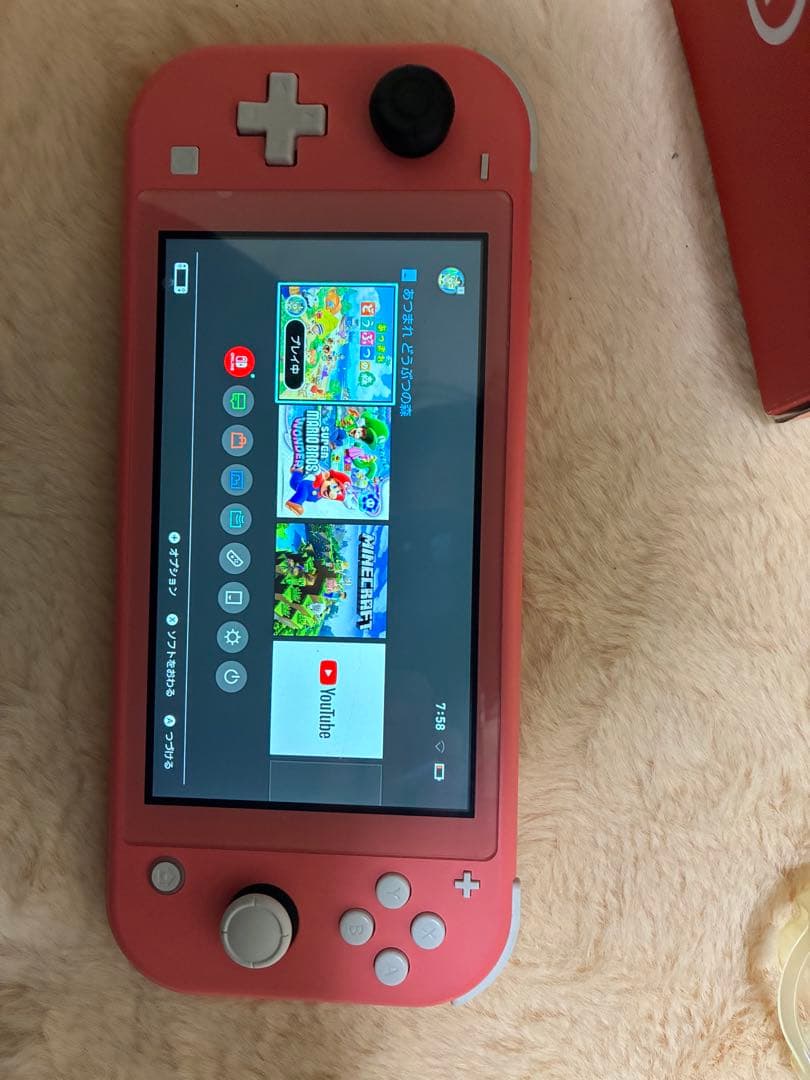 Nintendo Switch Lite コーラル箱付き