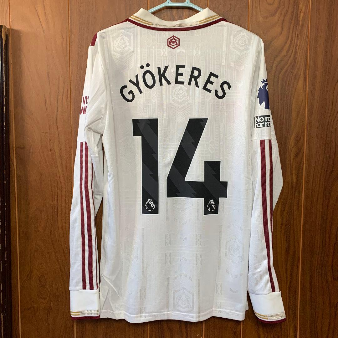 R*様 アーセナル3rd ユニフォーム長袖 25-26 ギェケレシュ