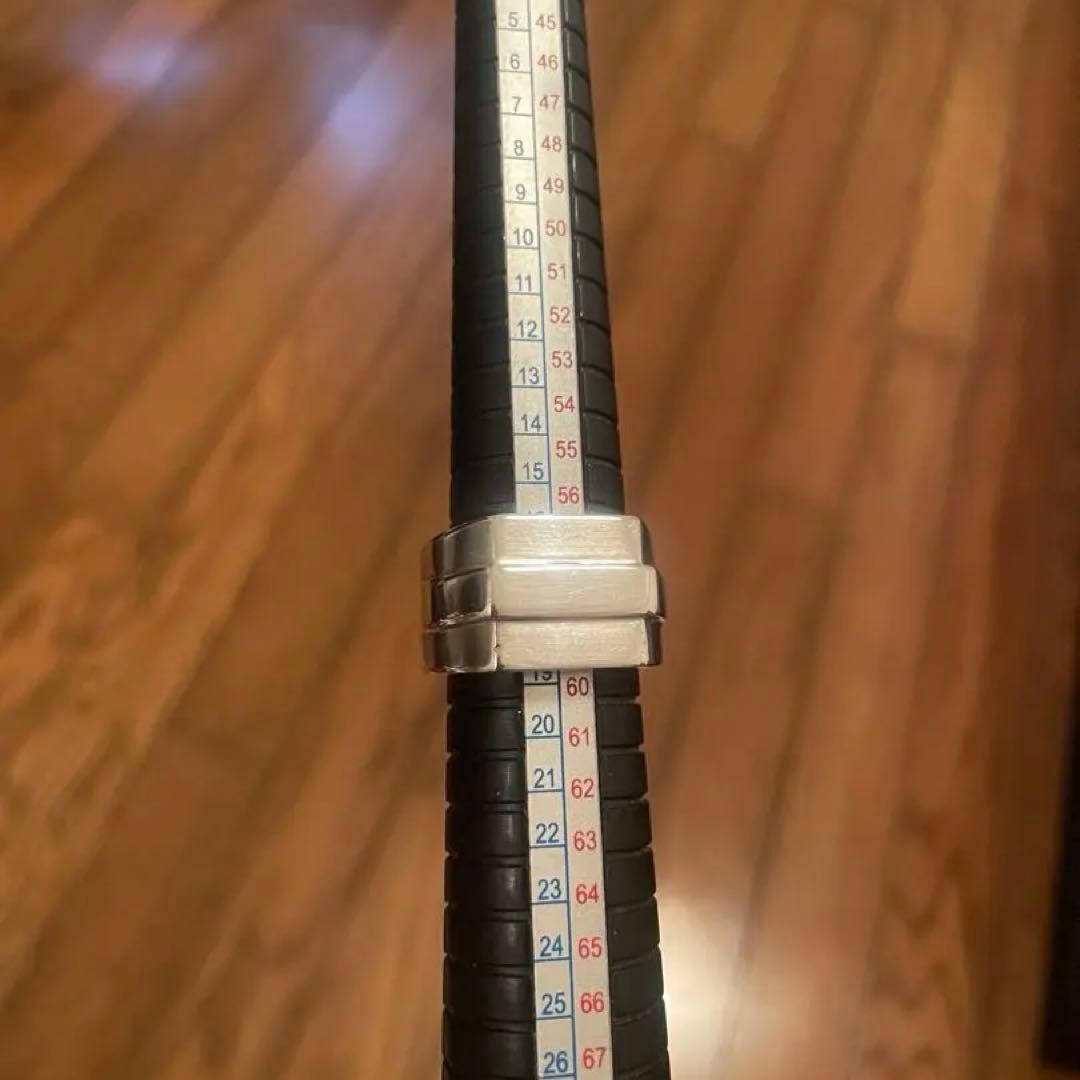 GUCCIリング 18号 シグネットリング 印台　スターリングシルバー925