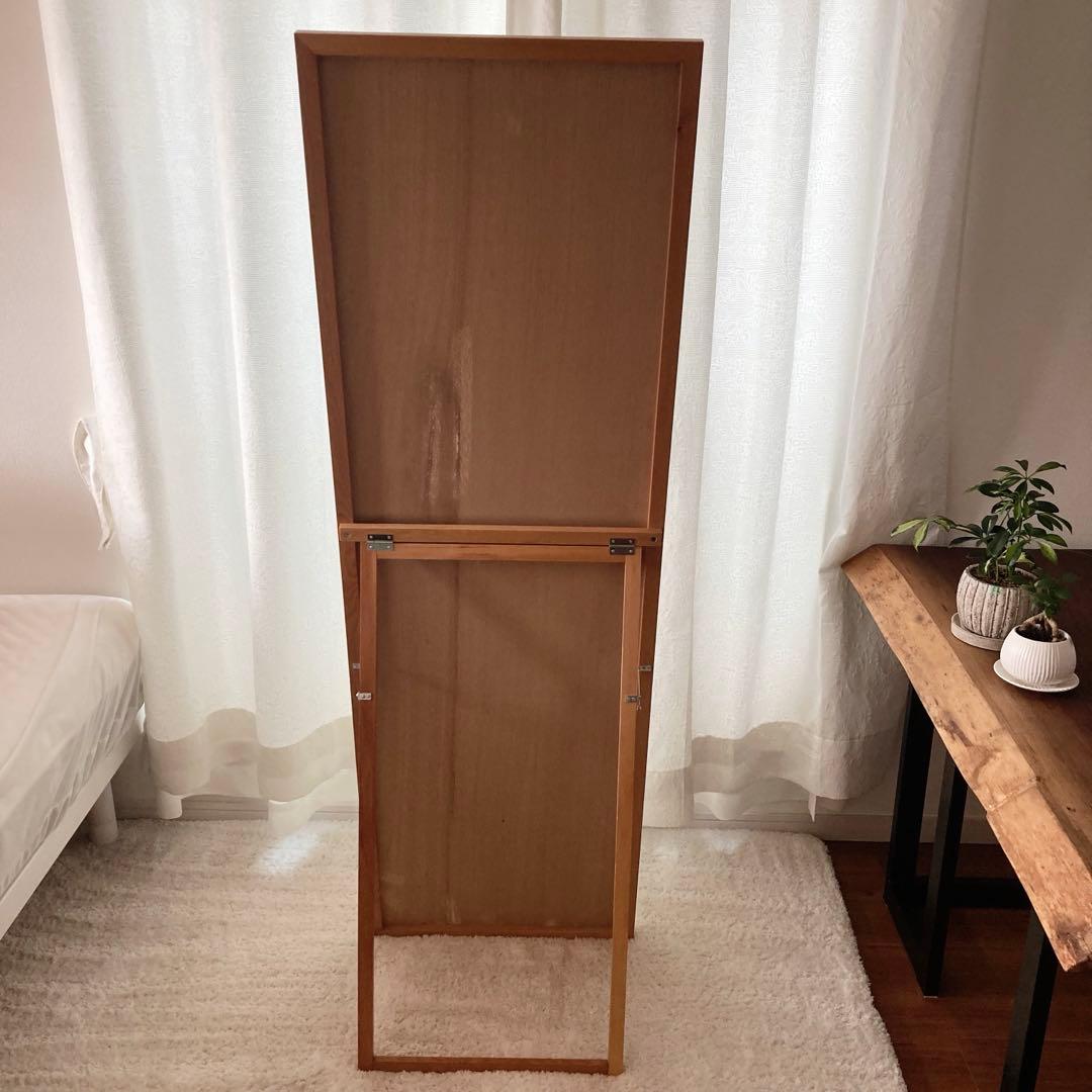 全身用スタンドミラー 高さ160cm 幅50cm