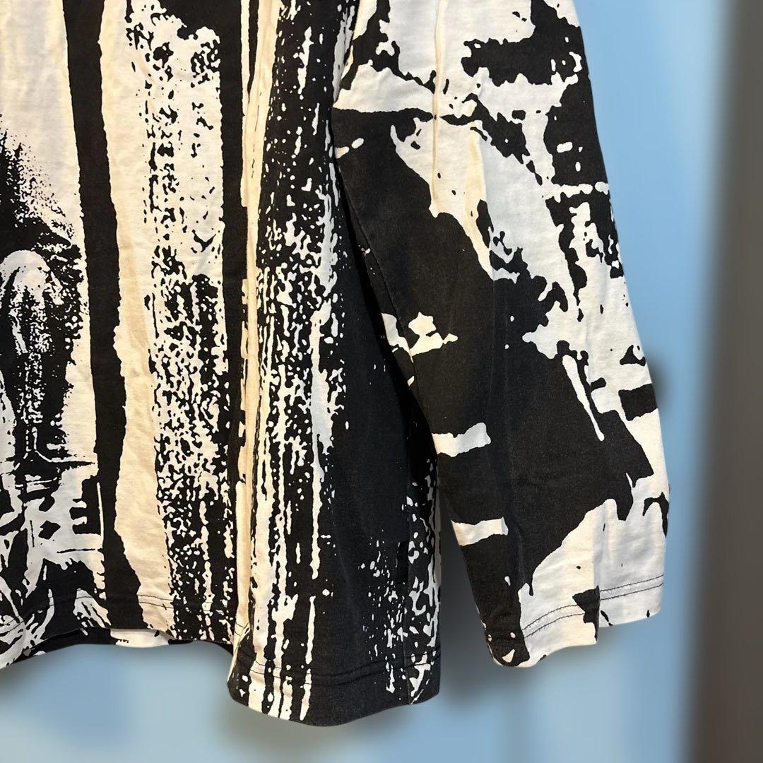 Yohji Yamamoto★ロングTシャツ 総柄