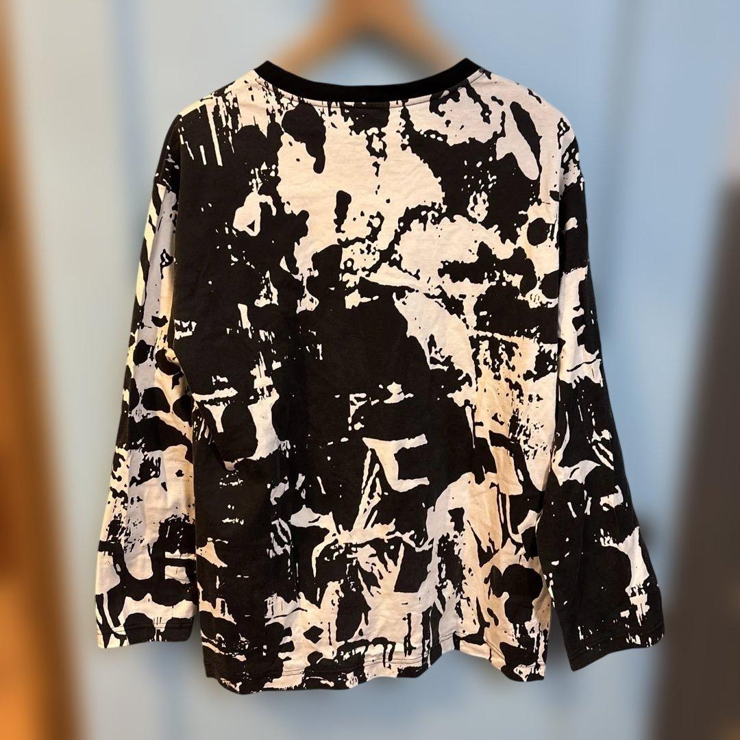 Yohji Yamamoto★ロングTシャツ 総柄