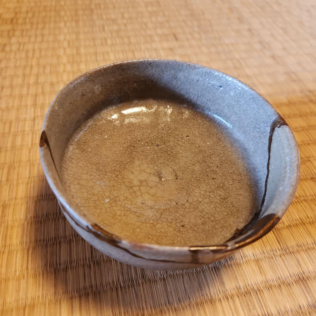 古唐津　馬盥茶碗　桃山から江戸初期