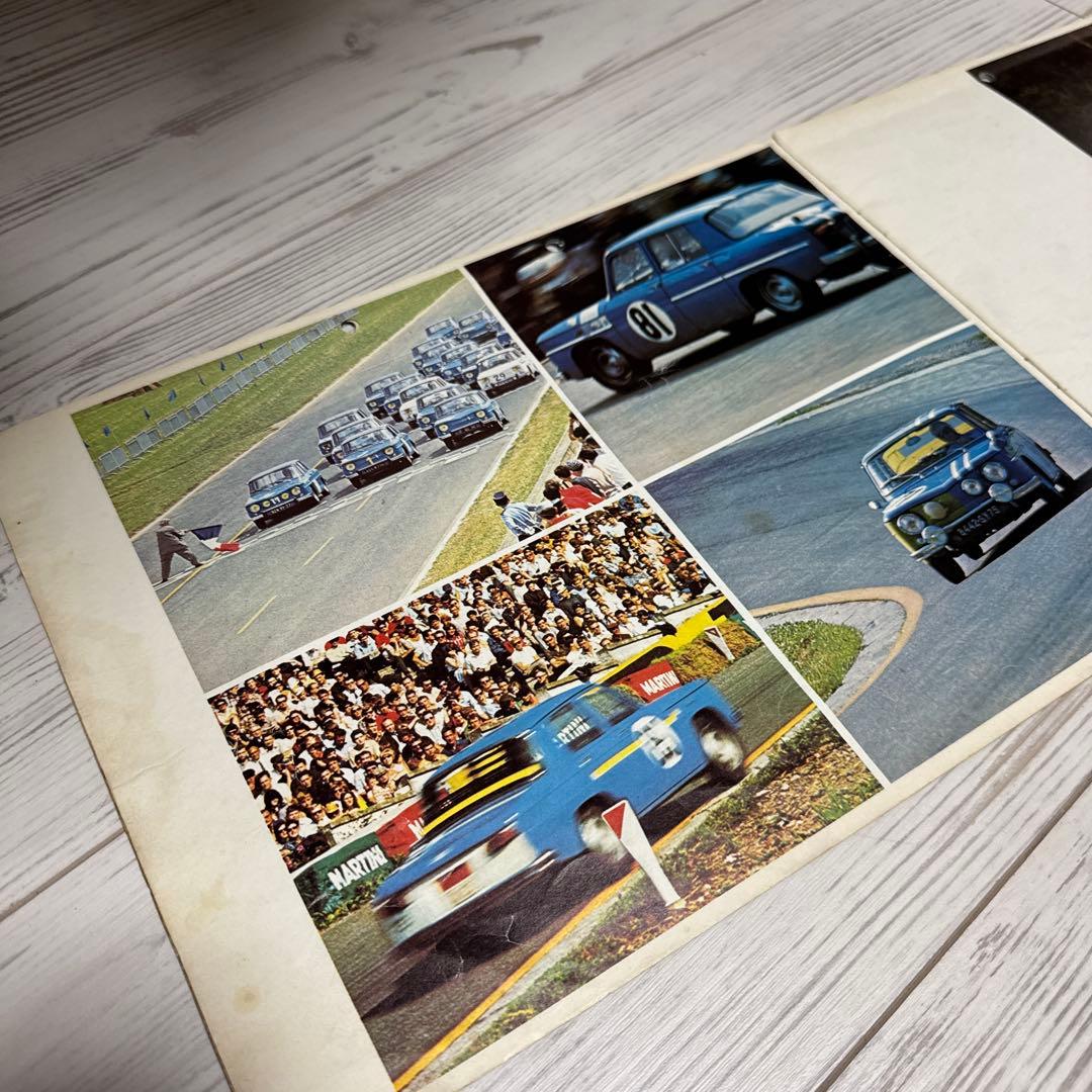 Gordini Renault 8 カタログ