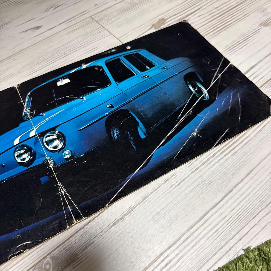 Gordini Renault 8 カタログ