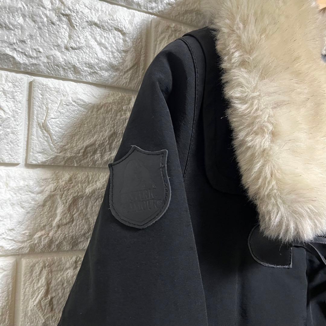 良品✨ヒステリックグラマー✨ 中綿入りダッフルコート 黒 フリーサイズ