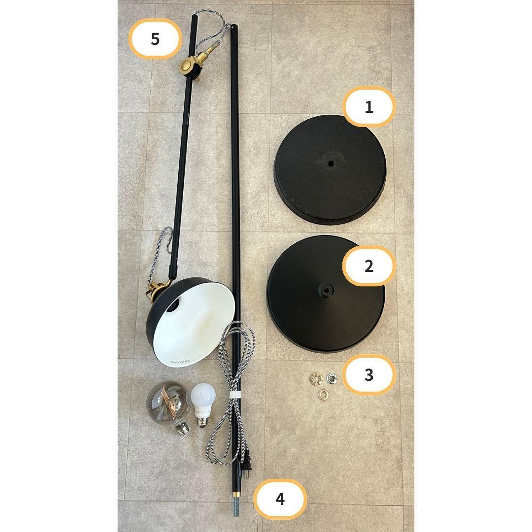 IKEA RANARP ラーナルプ フロアスタンド ブラック