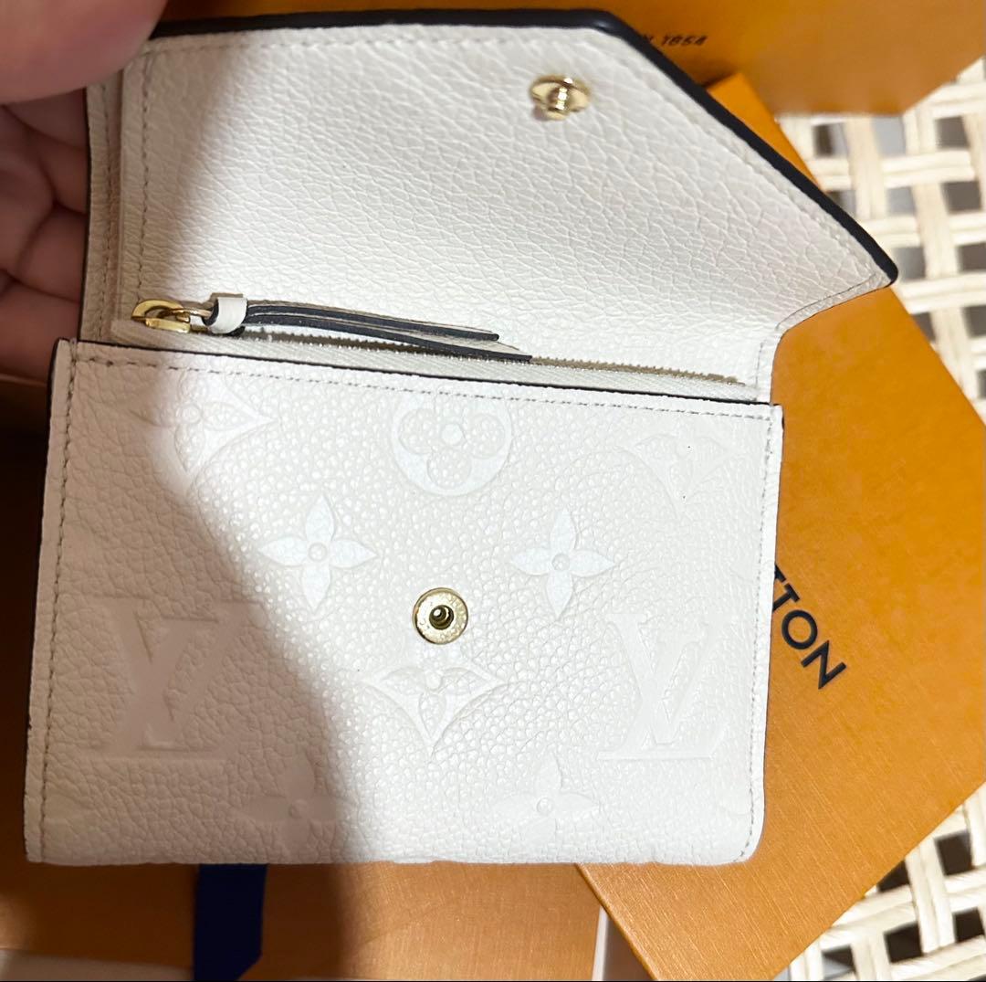 極美品 LOUIS VUITTON ポルトフォイユ ヴィクトリーヌ ホワイト