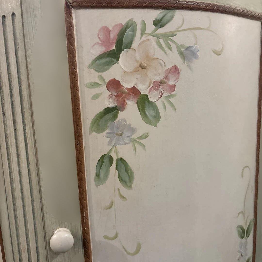 姫系　トールペイント　チェスト