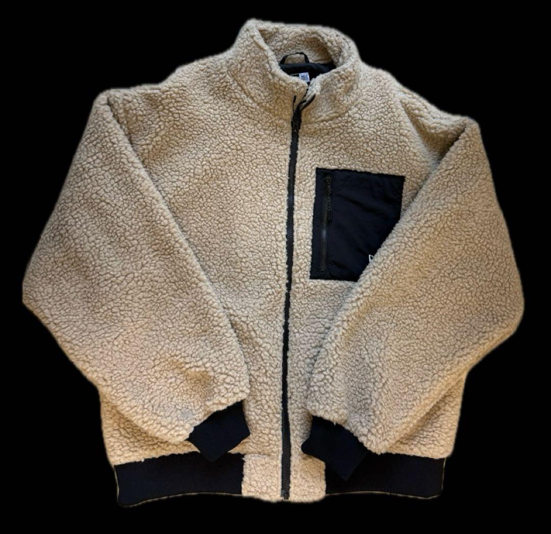 L*Y様 NEW ERA ボアブルゾン Boa Blouson ベージュ XL